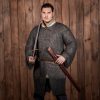Medieval Type XI Oakeshott Typology Sword with Leather Scabbard