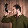 Medieval Viking Fully Functional Bigul Handcrafted Genuine Ox Horn