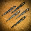Viking Nalbinding Horn Needles Set of 5 Genuine Horn Accessory
