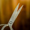 Antique Iron Hand Forged Scissors Fully Functional Medieval Accessory