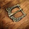 Dark Age Warrior Solid Brass Buckle Belt Accessory