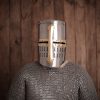 13th Century Great Helm / Pot Helm 16 gauge