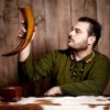 Drinking Horn with Brilliant Finish Handcrafted Genuine Ox Horn