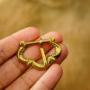 Medieval Small Pure Brass Belt Buckle