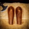 Ranger’s Leather Bracers with Elbow Protection Handcrafted
