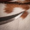 Medieval Huntsman Hand Forged Knife with Genuine Leather Sheath
