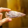 Handcrafted Pre Historical Flint Stone Arrowhead