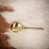 Roman Spoon Pure Solid Brass Functional Cutlery Set of Two Pieces