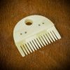 Medieval Germanic Beard Comb Handcrafted Genuine Bone Accessory