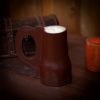 Raiding Pirate Leather Tankard Handcrafted from Genuine Leather