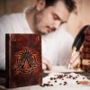 Handcrafted Journal for the Creed of Assassin Genuine Leather Diary Notes