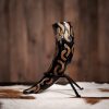 The Charred Crescents Drinking Horn Handcrafted from Genuine Ox Horn