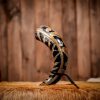 Medieval Viking Drinking Horn with Engraved Designs Handcrafted Genuine Ox Horn