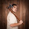 Viking Bearded Axe with Hand Forged Carbon Steel Head