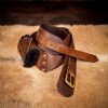 Medieval Leather Sword Baldric Handcrafted from Genuine Leather