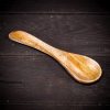 Medieval Functional Wooden Spoon Handmade from Genuine Wood