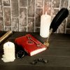 Medieval Journal with Embedded Stone Handcrafted Genuine Leather Diary Notes