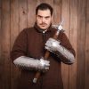 Late Medieval Gothic Knight Gauntlets