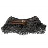 Chainmail Gorget / Standard Stainless Steel Flat Rings Dome Riveted