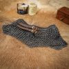 Chainmail Gorget / Standard Stainless Steel Flat Rings Dome Riveted
