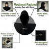 Medieval Padded Arming Cap with Hood Ready for Your Pauldrons