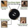 Medieval Pure Brass Aiglets Fabric Black Strings Ideal Clothing Accessory
