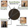 Round Riveting Blacksmith's Tool for 9 mm Rings DIY Chainmail Armor
