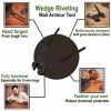 Wedge Riveting Pliers Blacksmith's Functional Tool DIY Chainmail Armor