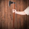 Viking Bearded Axe with Hand Forged Carbon Steel Head