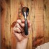Viking Authentic Horn Spoons Set of 4 Handcrafted Genuine Horn Accessory