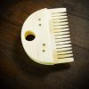 Medieval Germanic Beard Comb Handcrafted Genuine Bone Accessory