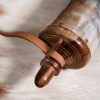 Viking Warrior Gun Powder Horn Functional Genuine Horn Accessory