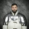 Medieval Knightly Large Avenger Pauldrons 18 gauge