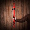 Late Medieval Sword with Red Scabbard Functional