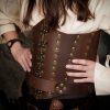 Anne Bony Handcrafted Under - bust Leather Corset