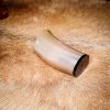 Medieval Viking Horn Tumbler Beer Mug Handcrafted Genuine Ox Horn