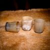 Medieval Viking Horn Shot Glasses Set of 3 Genuine Horn Accessory
