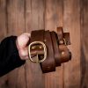 Medieval Leather Sword Hanging Leather Belt