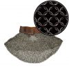 Round Ring Medieval Chainmail Aventail, Butted, ID 9 mm, Spring Steel
