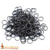 Mild Steel Loose Rings, Butted Round Rings, 9 mm 16 gauge, Craft and Repair Chainmail Armour