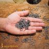 Mild Steel Loose Rings, Butted Round Rings, 9 mm 16 gauge, Craft and Repair Chainmail Armour