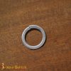 Mild Steel Loose Rings, Butted Round Rings, 9 mm 16 gauge, Craft and Repair Chainmail Armour