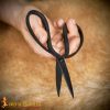 Antique Iron Hand Forged Scissors Fully Functional Medieval Accessory