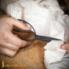 Antique Iron Hand Forged Scissors Fully Functional Medieval Accessory