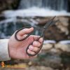 Antique Iron Hand Forged Scissors Fully Functional Medieval Accessory