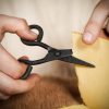 Antique Iron Hand Forged Scissors Fully Functional Medieval Accessory