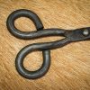Antique Iron Hand Forged Scissors Fully Functional Medieval Accessory