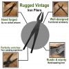 Rugged Vintage Hand Forged Iron Pliers Functional Rustic Camp Gear