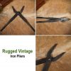 Rugged Vintage Hand Forged Iron Pliers Functional Rustic Camp Gear