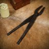 Rugged Vintage Hand Forged Iron Pliers Functional Rustic Camp Gear